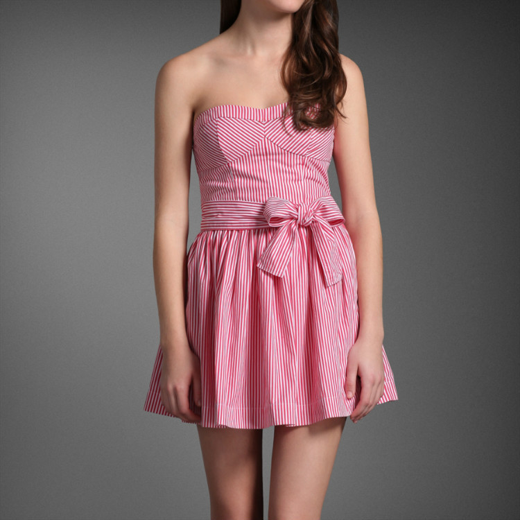 Abercrombie Fitch Mujeres Tejer Patinador Vestido AF8775